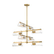 Designers Fountain - D279M-8CH-BG - Eight Light Chandelier - Latitude - Brushed Gold