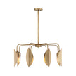 Designers Fountain - D280M-8CH-OSB - Eight Light Chandelier - Eden - Old Satin Brass