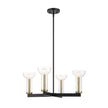 Designers Fountain - D283C-4CH-MB - Four Light Chandelier - Nova - Matte Black