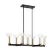 Designers Fountain - D283C-IS-MB - Seven Light Island Pendant - Nova - Matte Black