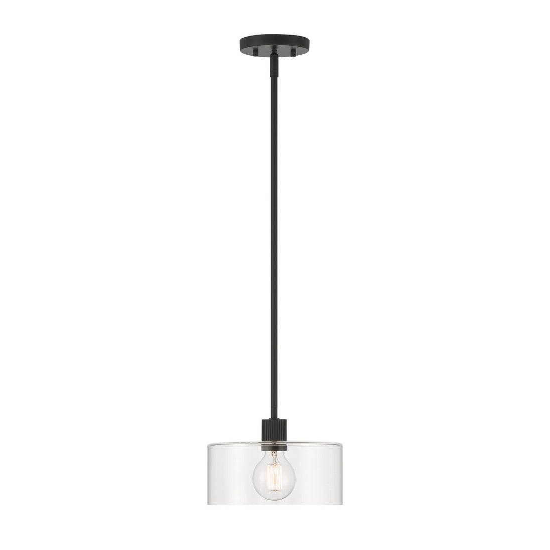 Designers Fountain - D285M-9P-MB - One Light Pendant - Vibrato - Matte Black