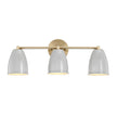 Designers Fountain - D287M-3B-BG - Three Light Vanity - Biba - Brushed Gold