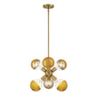 Designers Fountain - D293M-7P-BG - Six Light Pendant - Gambit - Brushed Gold