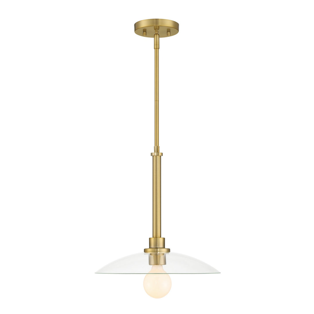 Designers Fountain - D294M-14P-BG - One Light Pendant - Litto - Brushed Gold