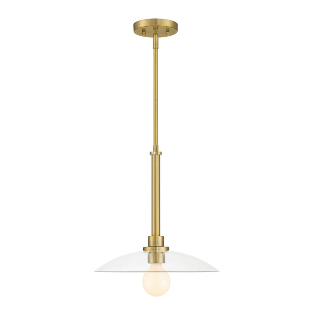 Designers Fountain - D294M-14P-BG - One Light Pendant - Litto - Brushed Gold