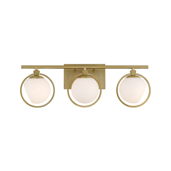 Designers Fountain - D296C-3B-BG - Three Light Vanity - Teatro - Brushed Gold