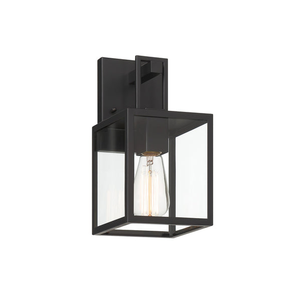 Designers Fountain - D297M-6EW-MB - One Light Wall Lantern - Preston - Matte Black