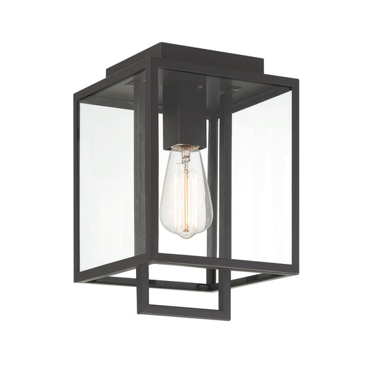 Designers Fountain - D297M-FM-MB - One Light Wall Lantern - Preston - Matte Black