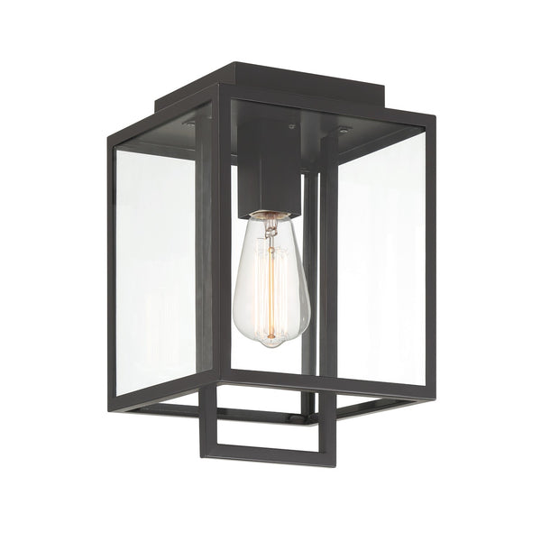 Designers Fountain - D297M-FM-MB - One Light Wall Lantern - Preston - Matte Black