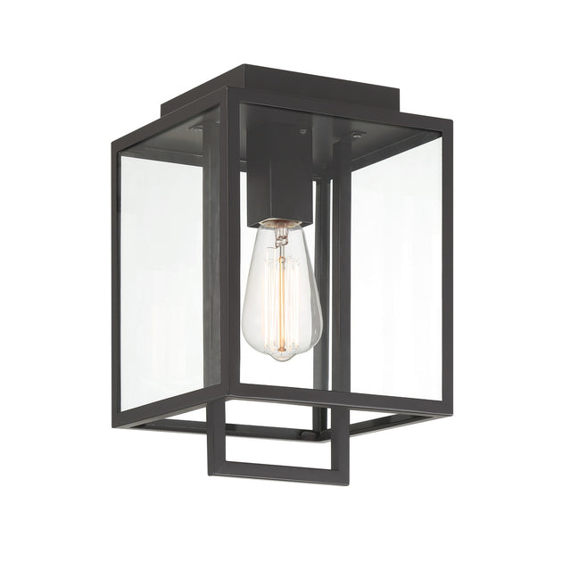 Designers Fountain - D297M-FM-MB - One Light Wall Lantern - Preston - Matte Black