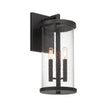 Designers Fountain - D298C-8EW-MB - Three Light Wall Lantern - Otto - Matte Black