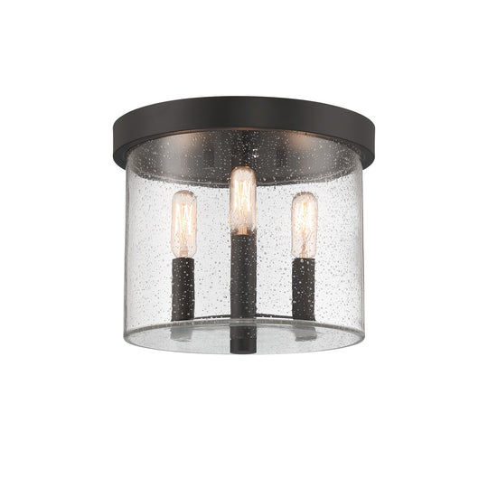 Designers Fountain - D298C-FM-MB - Three Light Flushmount - Otto - Matte Black