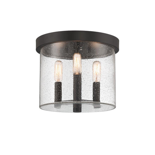Designers Fountain - D298C-FM-MB - Three Light Flushmount - Otto - Matte Black