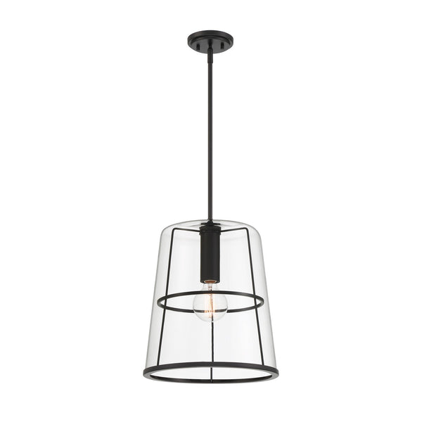 Designers Fountain - D299M-14P-MB - One Light Pendant - Alonzo - Matte Black