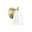 Designers Fountain - D300M-WS-BG - One Light Wall Sconce - Biba - Brushed Gold