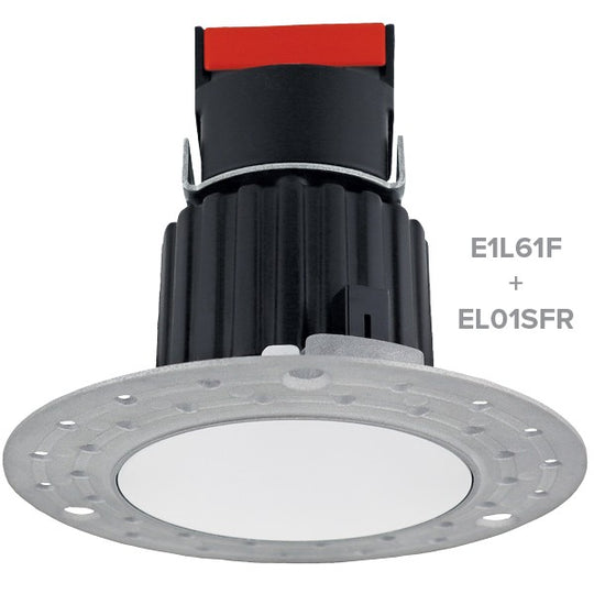 Elco Lighting - E1L61F30B - 1" Round Rflctr Dwnlt 540Lm 38Deg Bm 30K - All Bronze