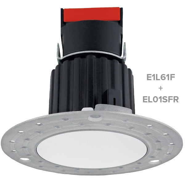 Elco Lighting - E1L61NF30B - 1" Round Rflctr Dwnlt 540Lm 28Deg 30K - All Bronze