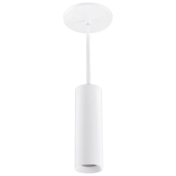 Elco Lighting - EKS36PDW - 3" Wht Koto Pendant W/ 12" Cbl - All White