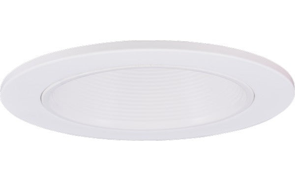 Elco Lighting - EL2693WN - 3" Adjstbl Bffl W/Bn Ring - White with Nickel Trim