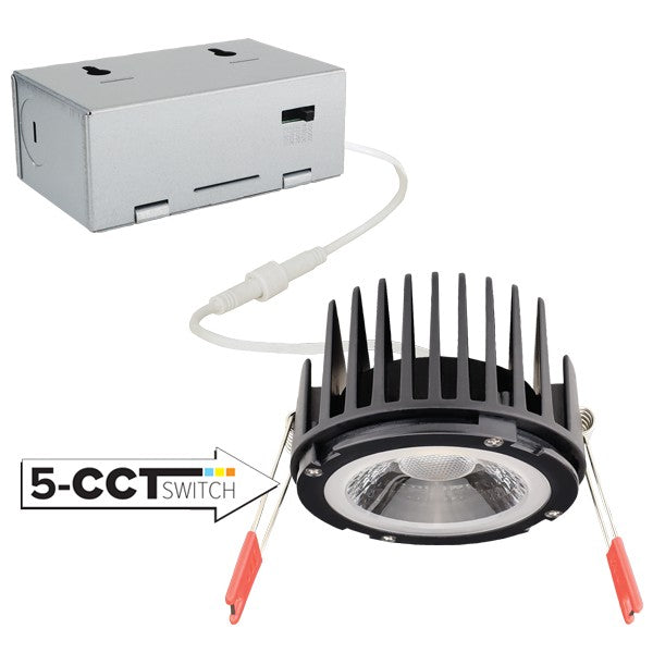 Elco Lighting - ERT4L10CT5 - 4" Rgrss Led Engin 1000Lm Dim 5Cct