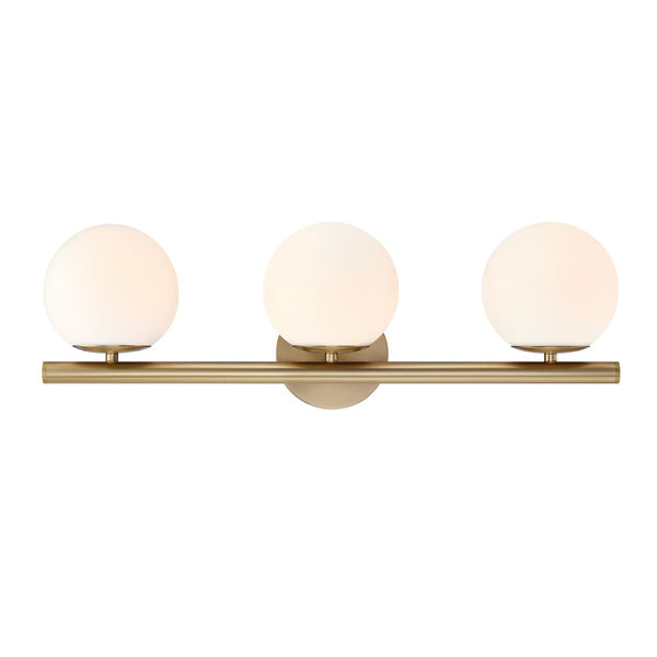 Designers Fountain - D252C-3B-BG - Three Light Vanity - Crown Heights