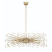 Eurofase - 46761-026 - Ten Light Chandelier - Dendelio - Gold