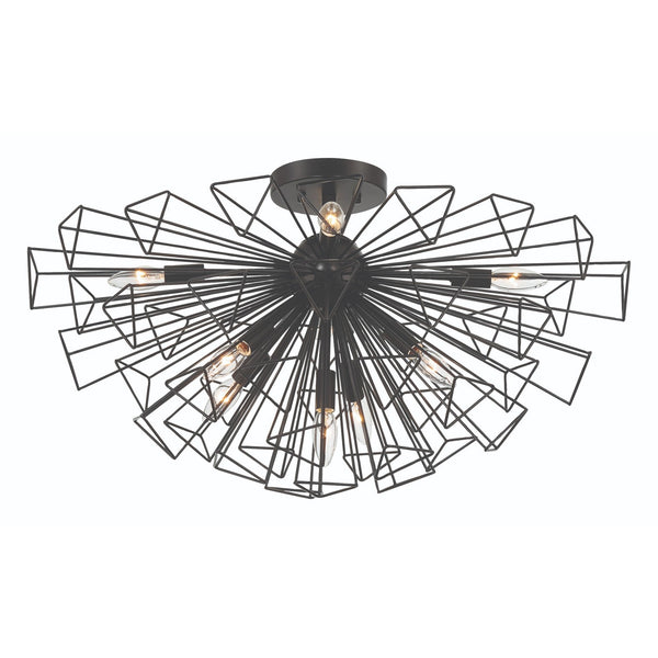 Eurofase - 46762-016 - Nine Light Chandelier - Dendelio - Black