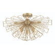 Eurofase - 46762-023 - Nine Light Semi-Flush Mount - Dendelio - Gold