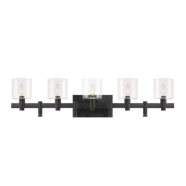 Eurofase - 46813-015 - Five Light Wall Mount - Decato - Black