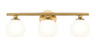 Z-Lite - 1100-3V-MGLD - Three Light Vanity - Neoma - Modern Gold