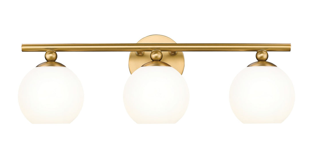 Z-Lite - 1100-3V-MGLD - Three Light Vanity - Neoma - Modern Gold