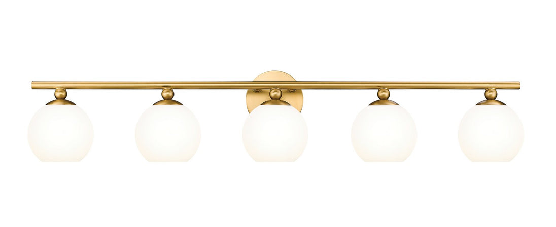 Z-Lite - 1100-5V-MGLD - Five Light Vanity - Neoma - Modern Gold