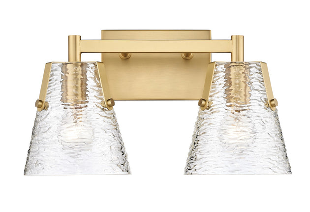 Z-Lite - 1101-2V-MGLD - Two Light Vanity - Analia - Modern Gold