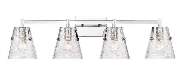 Z-Lite - 1101-4V-CH - Four Light Vanity - Analia - Chrome