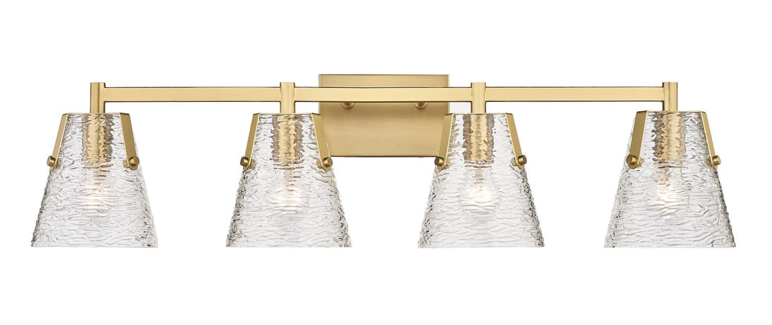 Z-Lite - 1101-4V-MGLD - Four Light Vanity - Analia - Modern Gold