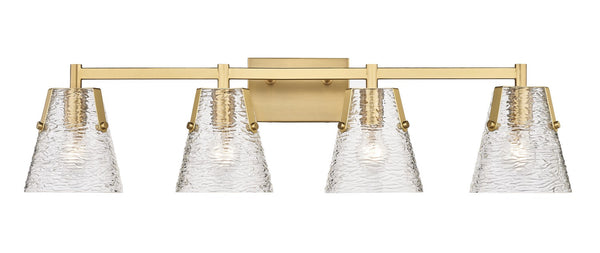 Z-Lite - 1101-4V-MGLD - Four Light Vanity - Analia - Modern Gold