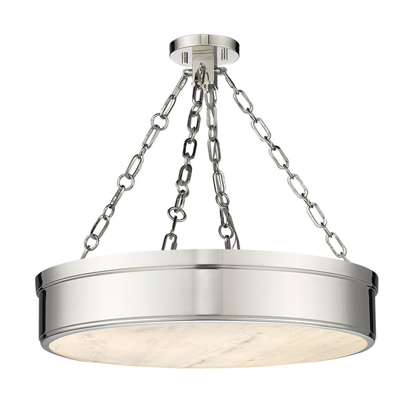 Z-Lite - 1944SF22-PN-LED - LED Semi Flush Mount - Anders - Polished Nickel