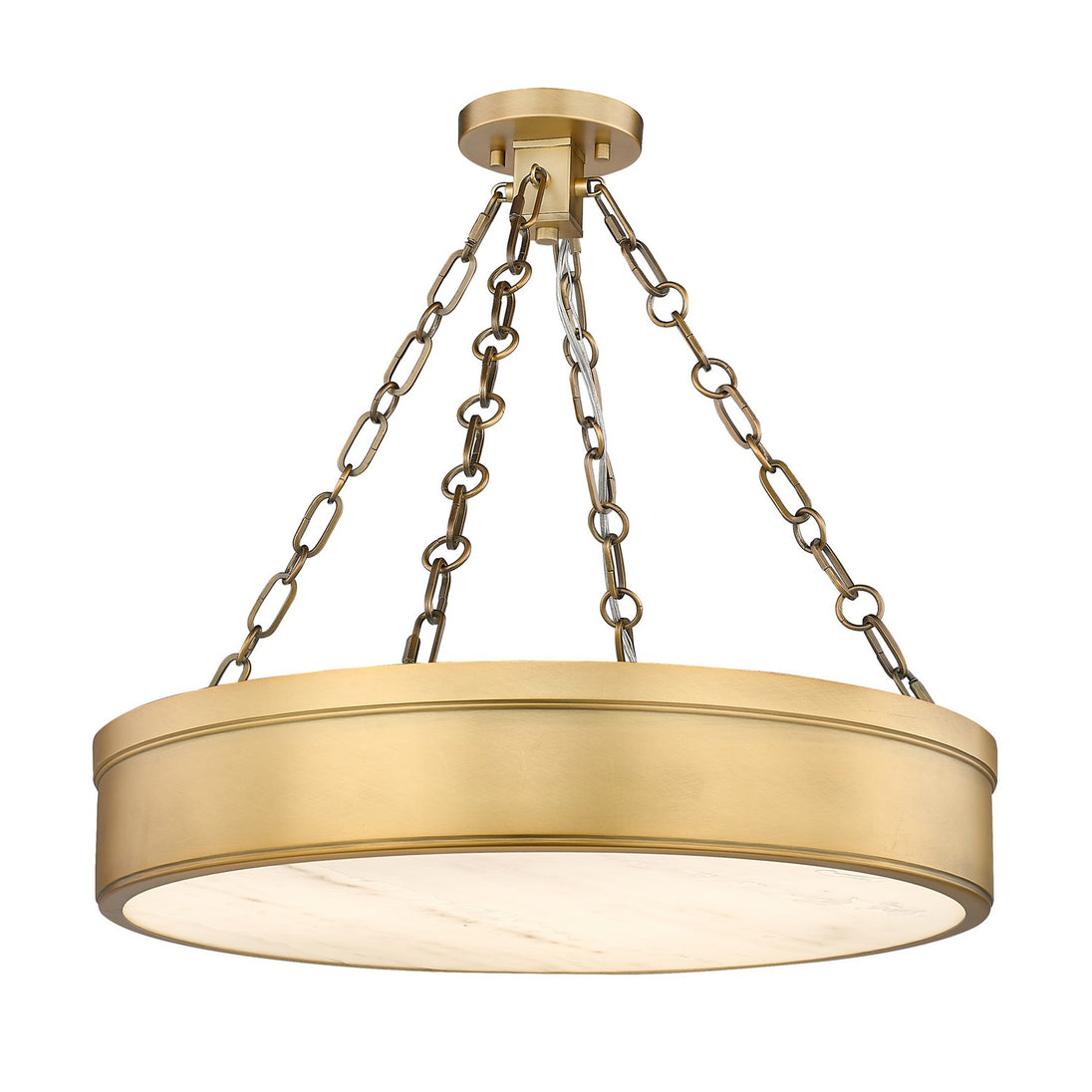 Z-Lite - 1944SF22-RB-LED - LED Semi Flush Mount - Anders - Rubbed Brass