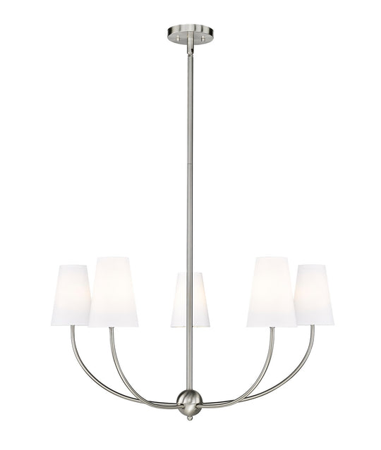 Z-Lite - 3040-32BN - Five Light Chandelier - Shannon - Brushed Nickel