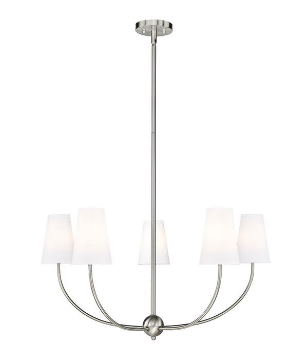 Z-Lite - 3040-32BN - Five Light Chandelier - Shannon - Brushed Nickel