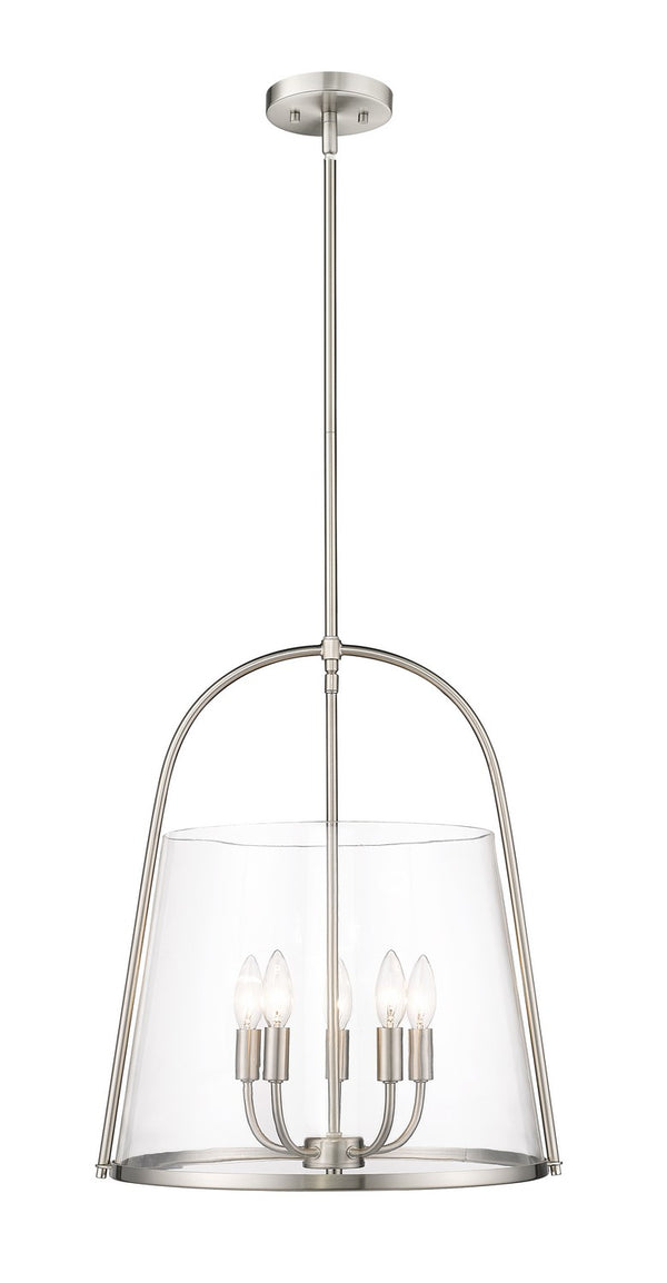 Z-Lite - 3041P18-BN - Five Light Pendant - Archis - Brushed Nickel