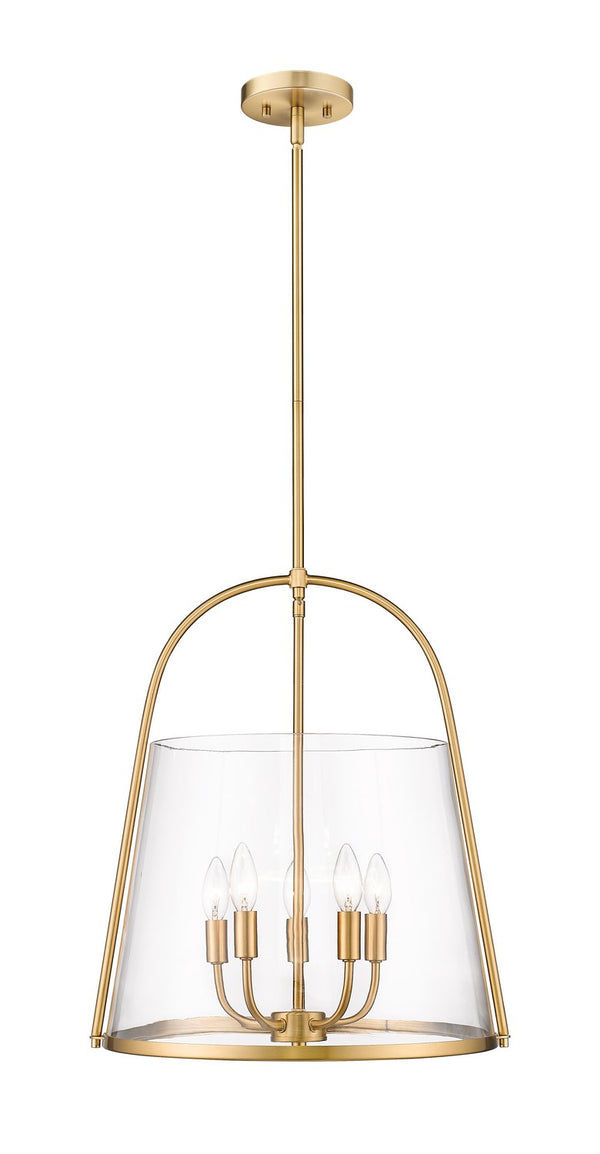 Z-Lite - 3041P18-MGLD - Five Light Pendant - Archis - Modern Gold