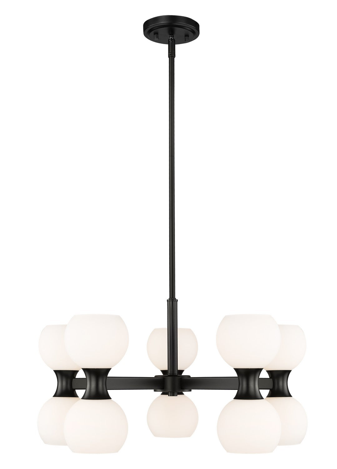 Z-Lite - 494-10MB - Ten Light Chandelier - Artemis - Matte Black