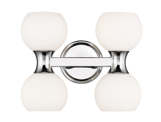 Z-Lite - 494-4V-CH - Four Light Vanity - Artemis - Chrome