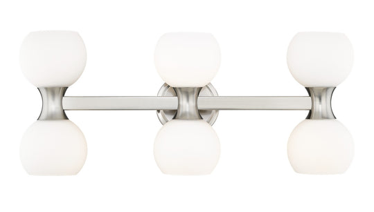 Z-Lite - 494-6V-BN - Six Light Vanity - Artemis - Brushed Nickel