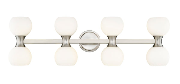 Z-Lite - 494-8V-BN - Eight Light Vanity - Artemis - Brushed Nickel