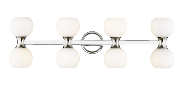 Z-Lite - 494-8V-CH - Eight Light Vanity - Artemis - Chrome