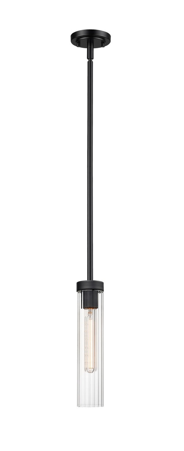 Z-Lite - 740P-ROD-MB - One Light Pendant - Beau - Matte Black