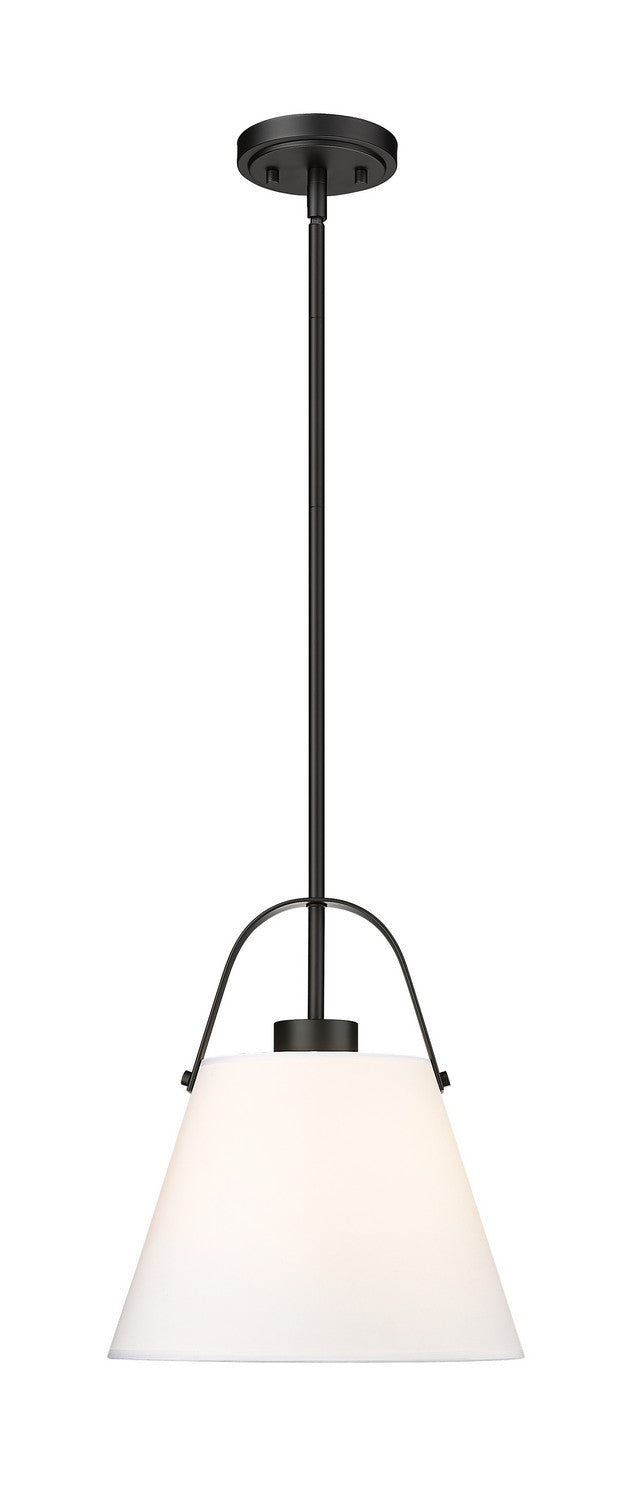 Z-Lite - 743P12-MB - One Light Pendant - Z-Studio - Matte Black