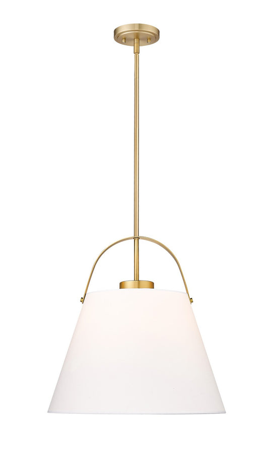 Z-Lite - 743P18-HBR - One Light Pendant - Z-Studio - Heritage Brass